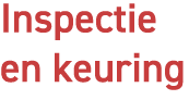 Inspectie en keuring