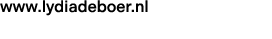 www.lydiadeboer.nl