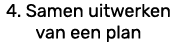 4. Samen uitwerken van een plan